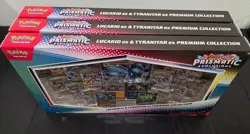 Pokemon Lucario Ex Tyranitar Ex Premium Collection Prismatic Evolution - Image 2