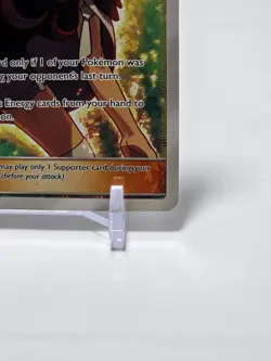 POKEMON Zinnia 70/70 Full Art Trainer Supporter Dragon Majesty 2018 - Image 5