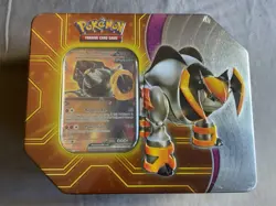 Pokemon Paradox Destinies Tin, IRON BOULDER EX edition, FACTORY SEALED - Image 1