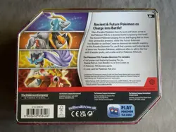 Pokemon Paradox Destinies Tin, IRON BOULDER EX edition, FACTORY SEALED - Image 4