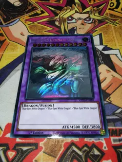 Blue-Eyes Ultimate Dragon gfp2-en181 1st Edition (NM) Ghost Rare Yu-Gi-Oh! - Image 2