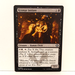 Krumar Initiate Tarkir Dragonstorm 84 MTG Trading Card Single Near Mint - Image 1