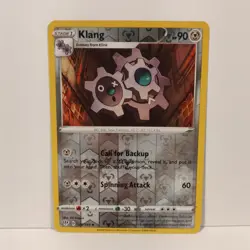 Klang 126/189 SWSH Darkness Ablaze Reverse Holo Pokemon Trading Card - Image 1