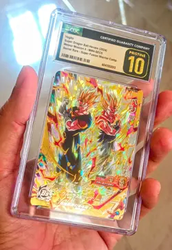 CGC 10 Super Dragon Ball Heroes Vegito MM4-SEC5 SDBH card game BANDAI Japanese - Image 1