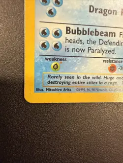 Gyarados 6/102 Holo Rare Base Set WOTC Pokemon Card TCG Vintage 1999 - Image 5