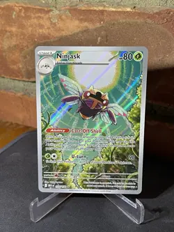 Ninjask 137/132 illustration rare Mega Evolution pokemon card - Image 2