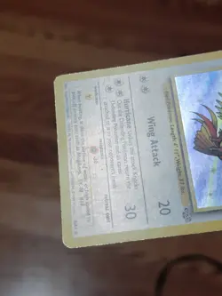 Pidgeot 8/64 MP! Holo Rare Jungle Set Unlimited Edition Pokemon Card 1999 WOTC - Image 3