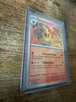 Flareon SVP 167 Black Star Promo Prismatic Evolutions Pokemon Card NM - Image 5