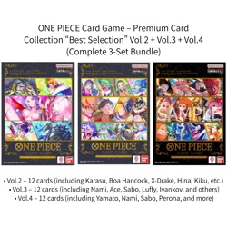 PreSale ONEPIECE Card Premium Card Best Selection Vol.2.3.4 Japan Exclusive 2025 - Image 1