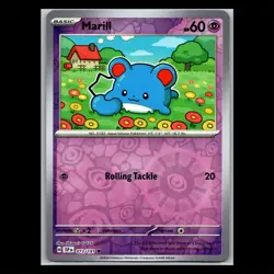 Marill 073/191 Reverse Holo - Surging Sparks Pokemon Card - Image 1