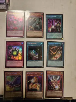 Yugioh ×21 Card Lot Lckc Thunder Dragon, Card Of Demise, Cards Of Consonance + - Image 1