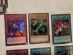 Yugioh ×21 Card Lot Lckc Thunder Dragon, Card Of Demise, Cards Of Consonance + - Image 2