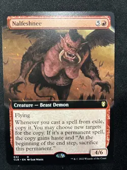 MTG - Nalfeshnee (Extended Art) Commander Legends: Battle for Baldur's Gate - Image 1