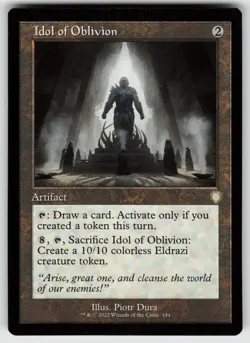 Idol of Oblivion (Retro Frame) R Commander: The Brothers' War 144 MTG - Image 1