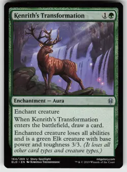 Kenrith's Transformation U Throne of Eldraine 164 MTG - Image 1