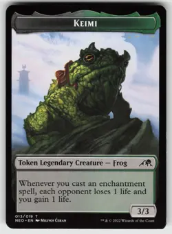 Keimi Token T Kamigawa: Neon Dynasty 13 MTG - Image 1