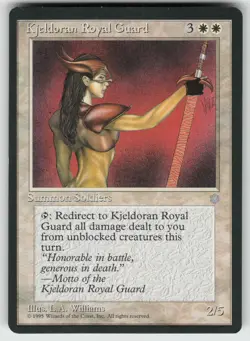 Kjeldoran Royal Guard R Ice Age MTG - Image 1