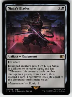 Ninja's Blades R FINAL FANTASY 108 MTG - Image 1