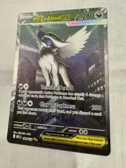 Mega Absol Ex 180/132 Pokemon TCG Secret Rare NM/M Mega Evolutions PACK FRESH - Image 1