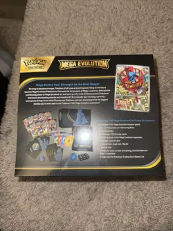 POKEMON TCG MEGA EVOLUTION ETB ELITE TRAINER BOX (LUCARIO) NEW SEALED FACTORY - Image 2