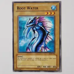 Root Water - LOB-032 - LP - Common - Unlimited - Yugioh - 2010 Reprint - Image 1