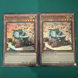 2x Yugioh! Planet Pathfinder - CRBR-EN042 - Super Rare - 1st Edition LP - Image 1