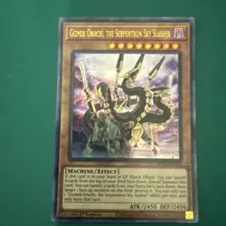 Yugioh Gizmek Orochi, the Serpentron Sky Slasher MP20-EN114 Ultra Rare 1st Ed NM - Image 1