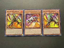 2x Rescue-Ace Impulse | Super Rare | + Rescue-Ace Fire Attacker | Rare | YuGiOh! - Image 1