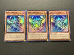 3x Snake-Eye Ash | AGOV-EN007 | Super Rares | NM | 1st Edition | YuGiOh! - Image 1