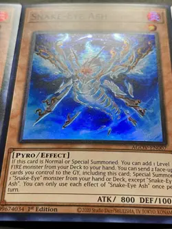 3x Snake-Eye Ash | AGOV-EN007 | Super Rares | NM | 1st Edition | YuGiOh! - Image 4