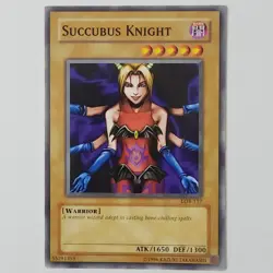 Succubus Knight - LOB-117 - NM - Common - Unlimited - Yugioh - 2010 Reprint - Image 1
