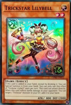 Yugioh! LP Trickstar Lilybell - OP06-EN012 - Super Rare - Unlimited Edition Ligh - Image 1