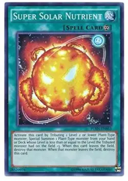 Yugioh! LP Super Solar Nutrient - FUEN-EN055 - Super Rare - Unlimited Edition Li - Image 1