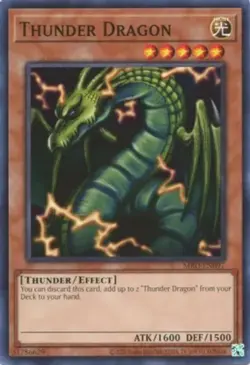 Yugioh! LP Thunder Dragon - MRD-EN097 - Common - Unlimited 25th Anniversary Edit - Image 1