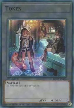 Yugioh! LP Token - SDCH-ENT03 - Super Rare - 1st Edition Lightly Played, English - Image 1