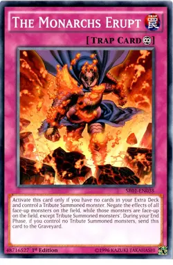 Yugioh! LP The Monarchs Erupt - SR01-EN038 - Common - 1st Edition Lightly Played - Image 1