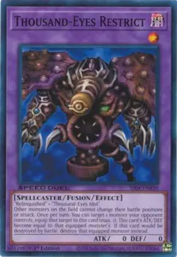 Yugioh! LP Thousand-Eyes Restrict - SS04-ENB30 - Common - 1st Edition Lightly Pl - Image 1