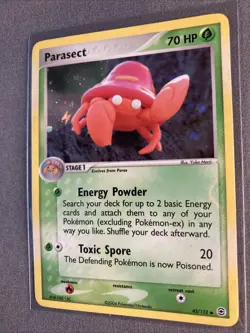 Pokemon TCG: Parasect 43/112 (2004) EX Fire Red & Leaf Green - Reverse Holo Card - Image 2