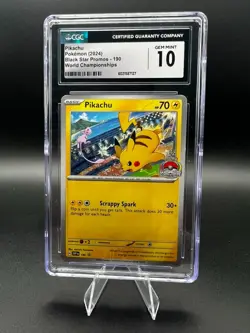 Pikachu 190 Sv: Scarlet & Violet Promo Cards Regular - CGC 10 - Image 1