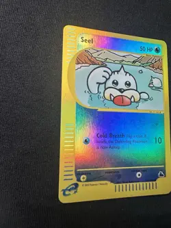 Seel 94/144 Skyridge 2003 Reverse Holo Pokemon Card E-Series E Reader WOTC - Image 2