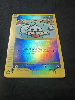 Seel 94/144 Skyridge 2003 Reverse Holo Pokemon Card E-Series E Reader WOTC - Image 4