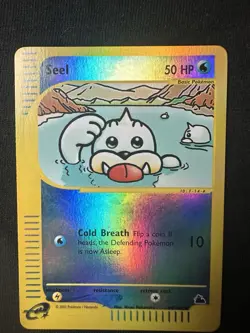 Seel 94/144 Skyridge 2003 Reverse Holo Pokemon Card E-Series E Reader WOTC - Image 5