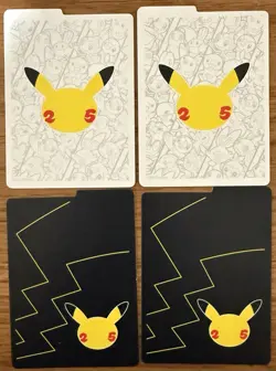 Pokemon Trading Card Game Celebrations Deck Box + Sleeves Sealed EMPTY - Image 5