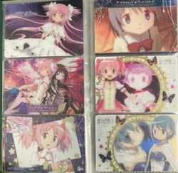 Puella Magi Madoka Magica Bandai Wafer Card Lot of 37 from Japan - Image 3