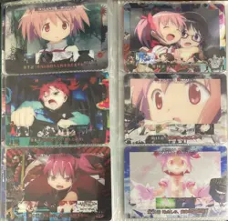 Puella Magi Madoka Magica Bandai Wafer Card Lot of 37 from Japan - Image 4