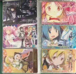 Puella Magi Madoka Magica Bandai Wafer Card Lot of 37 from Japan - Image 5