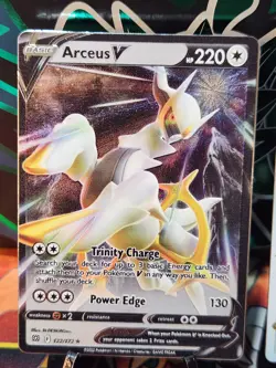 Arceus V & Vstar Metal (2 CARD SET) from Arceus Vstar UPC # 122/172 & 123/172 - Image 4