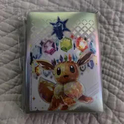 65 Ct Eevee Prismatic Evolutions ETB Card Sleeves | New, Sealed Pokemon - Image 1