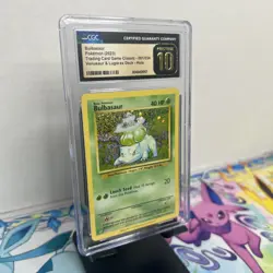 CGC 10 PRISTINE Bulbasaur 001/034 CLASSIC Collection HOLO Pokemon Card - Image 2