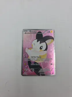 Pokemon TCG Emolga RC23/25 Full Art Rare Holo Card Legendary Treasures - Image 1